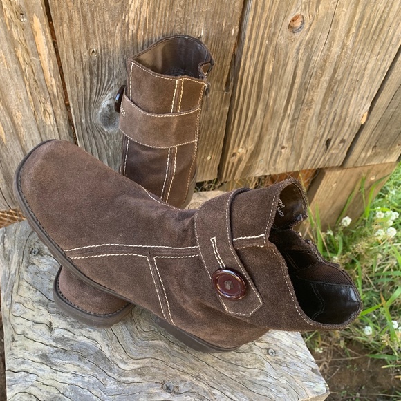 High Sierra Bown Suede "Tabbie" Boots size 8 - Picture 7 of 14